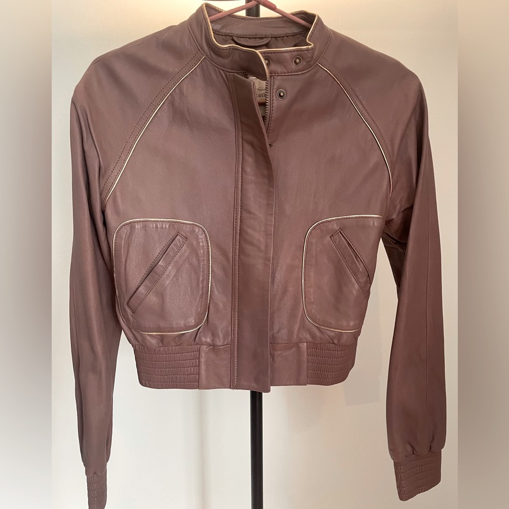 Wendy Katlen leather jacket
